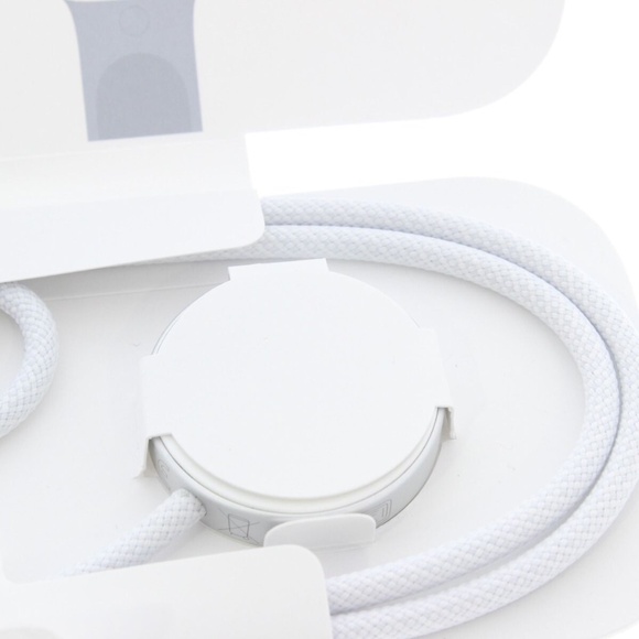 Apple Magnetic Watch Charger Type C White USB-C Cable A2515 Genuine OEM NEW - Picture 3 of 3